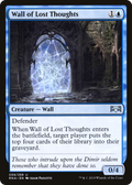 Wall of Lost Thoughts (RNA-059) - Ravnica Allegiance