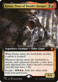 Kroxa, Titan of Death's Hunger (THB-340) - Theros Beyond Death: (Extended Art)