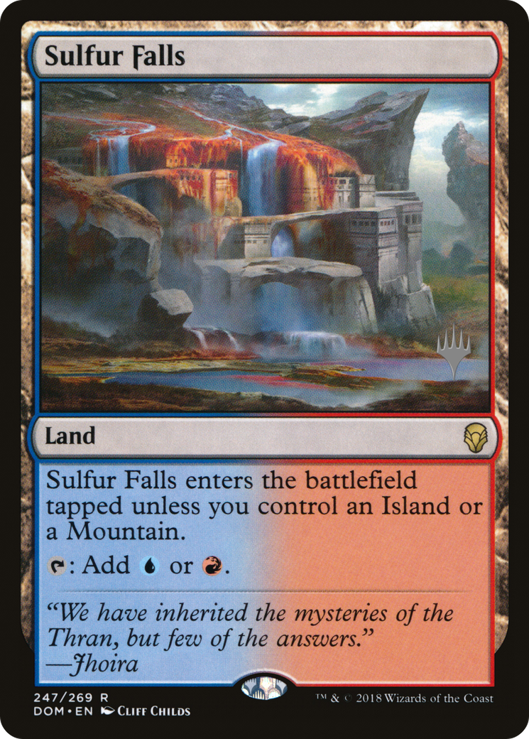 Sulfur Falls (PPM20-247P) - Dominaria Promos