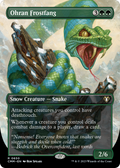 Ohran Frostfang (CMM-650) - Commander Masters (Borderless)