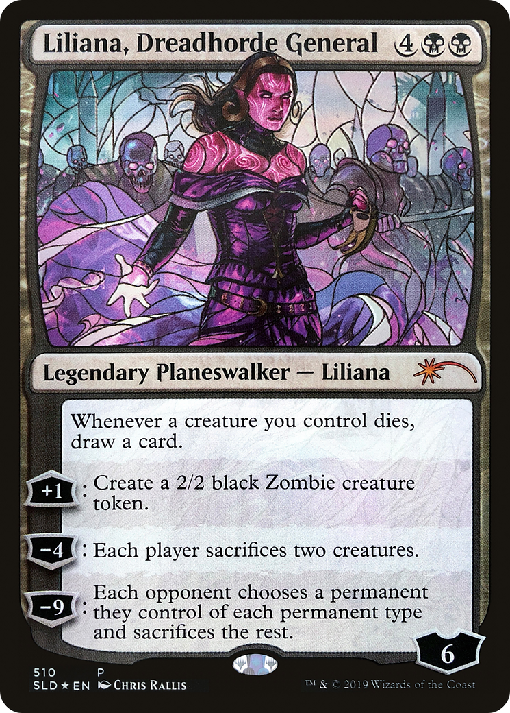Liliana, Dreadhorde General (SLD-510) - Secret Lair Drop Foil