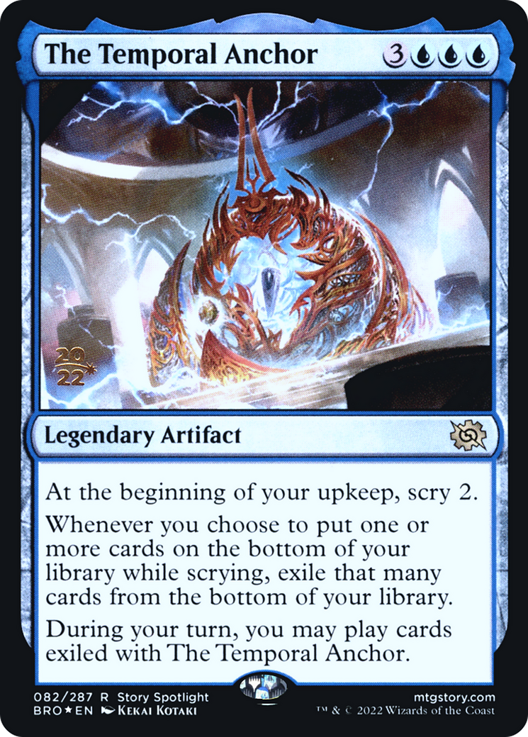 The Temporal Anchor (PRE-82S) - The Brothers' War Promos Foil