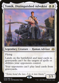 Tomik, Distinguished Advokist (PPELD-34P) - War of the Spark Promos