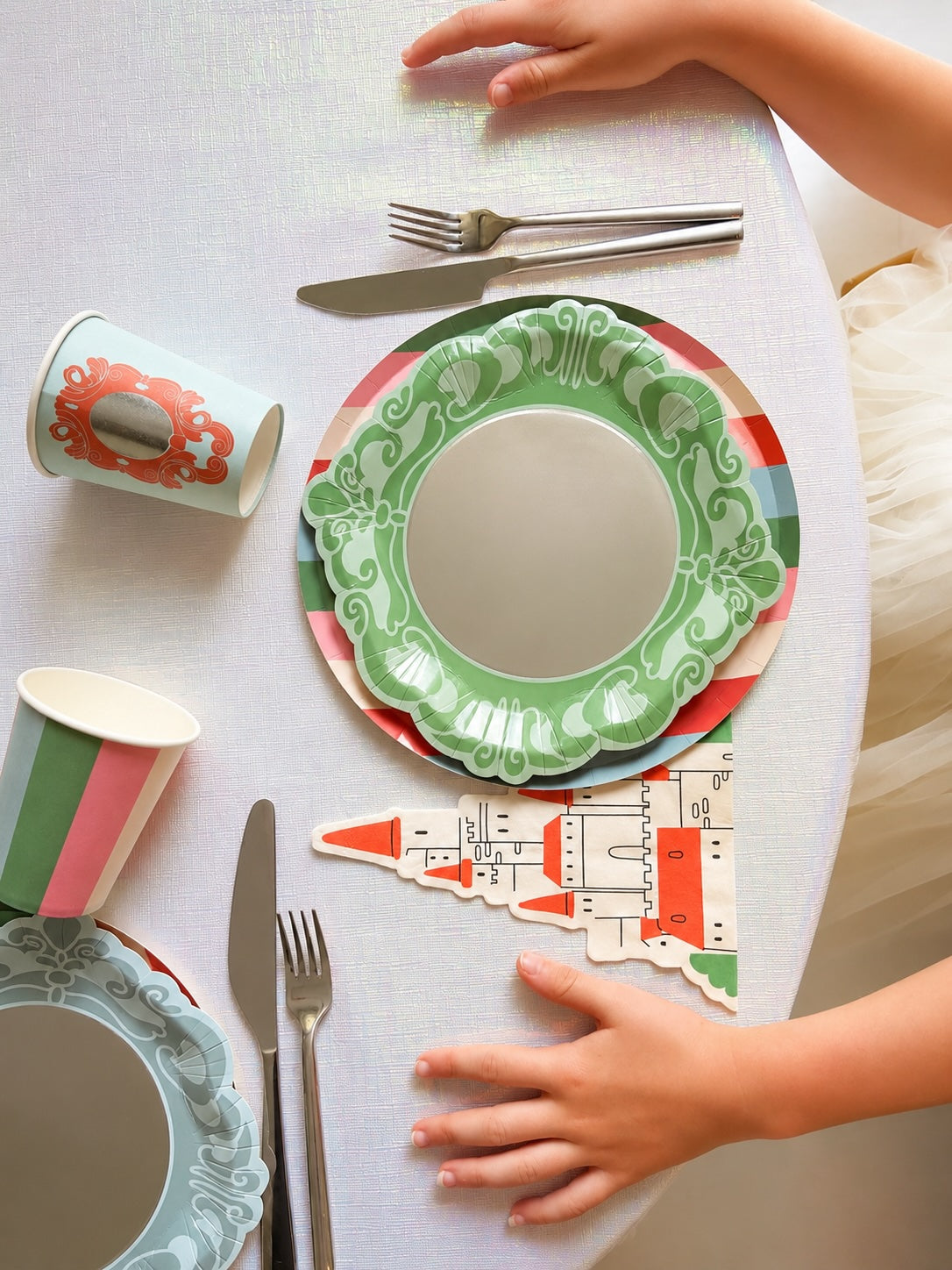 Castle Napkins - Princess Mirror Mirror Party (x 20)