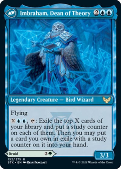 Kianne, Dean of Substance // Imbraham, Dean of Theory (PRE-152S) - Strixhaven: School of Mages Promos Foil