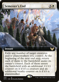 Semester's End (STX-292) - Strixhaven: School of Mages: (Extended Art)
