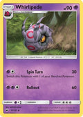 Whirlipede 057/147 - SM  Burning Shadows Reverse Holofoil