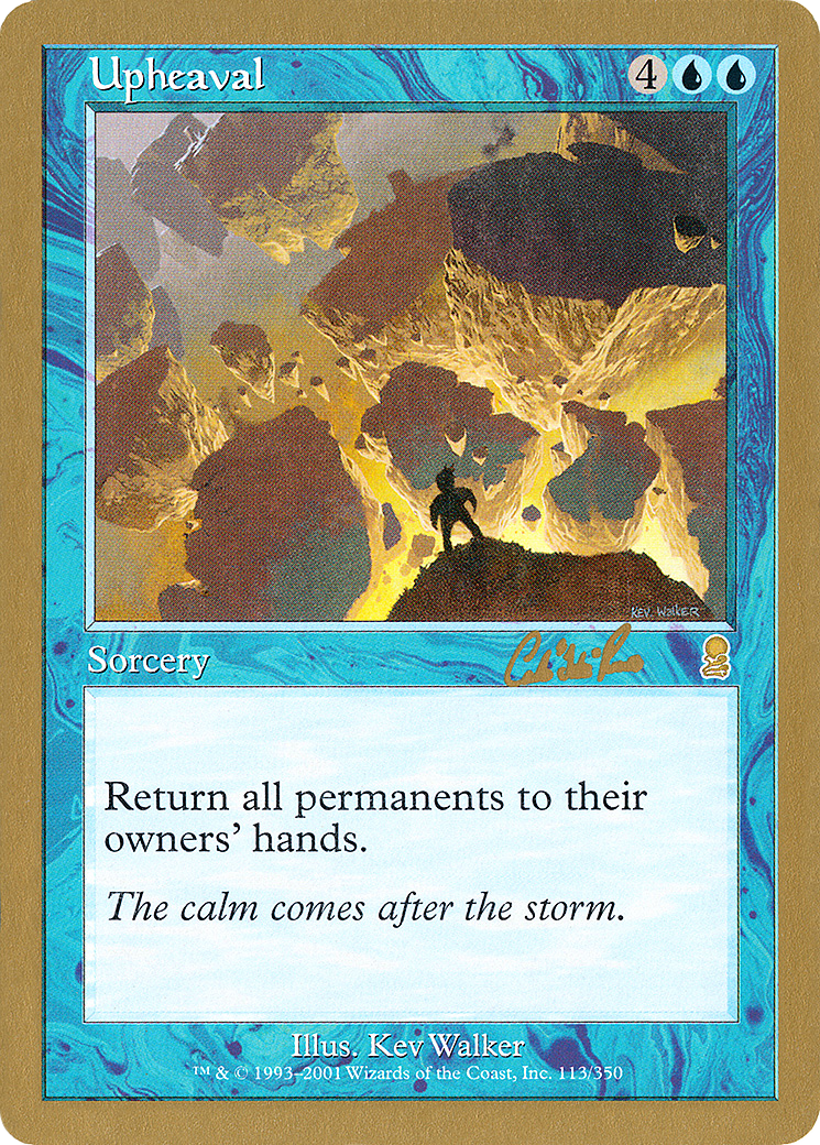 Upheaval (WCD-CR113) - World Championship Decks 2002