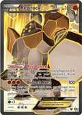 Regirock EX 43a/124 - Alternate Art Promos Holofoil