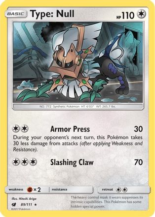Type: Null 089/111 - SM  Crimson Invasion Reverse Holofoil