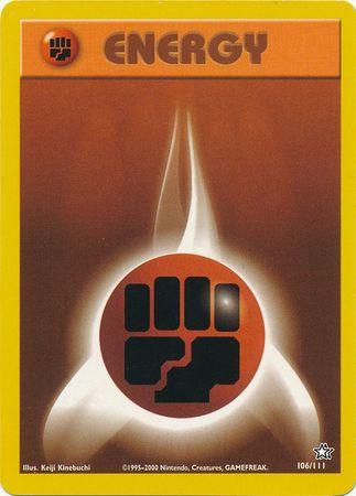 Fighting Energy 106/111 - Neo Genesis Unlimited