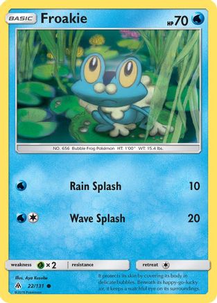 Froakie 022/131 - SM  Forbidden Light