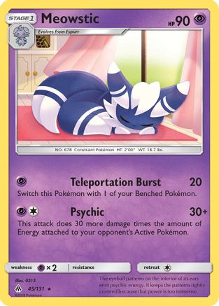 Meowstic 045/131 - SM  Forbidden Light