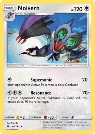 Noivern 101/131 - SM  Forbidden Light