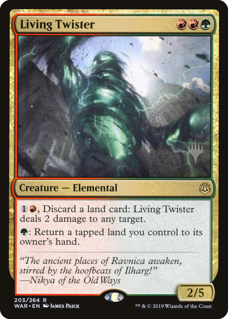 Living Twister (PPELD-203P) - War of the Spark Promos