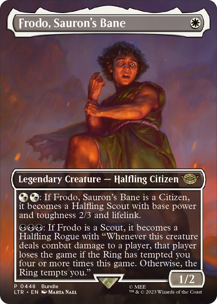 Frodo, Sauron's Bane (UMP-448) - The Lord of the Rings: Tales of Middle-earth (Borderless)