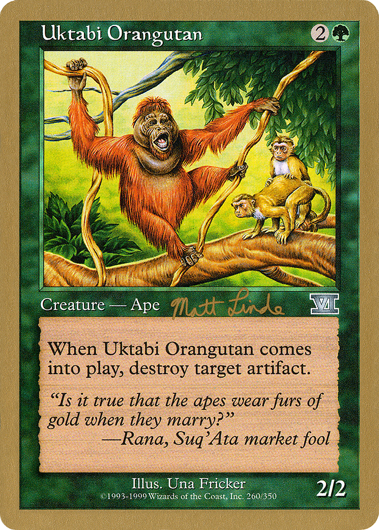 Uktabi Orangutan (WCD-ML260) - World Championship Decks 1999