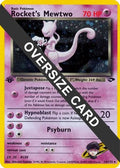 Rocket's Mewtwo 014/132 - Jumbo Cards Holofoil