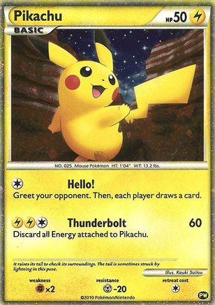 Pikachu (English) 0PW - Pikachu World Collection Promos Holofoil