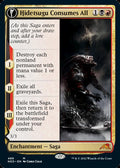 Hidetsugu Consumes All // Vessel of the All-Consuming (NEO-486) - Kamigawa: Neon Dynasty: (Extended Art, fandfc, enchantment)