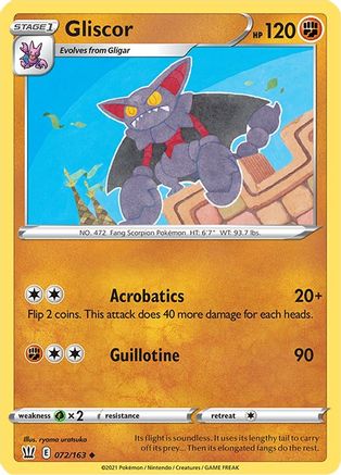Gliscor 072/163 - SWSH05 Battle Styles