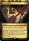 Doom Blade (STA-028) - Strixhaven Mystical Archive (Borderless) Foil