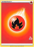 Fire Energy (# Cinderace Stamped)  - Battle Academy 2022