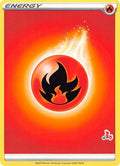 Fire Energy (# Cinderace Stamped)  - Battle Academy 2022
