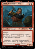 Gimli, Counter of Kills (LTR-129) - The Lord of the Rings: Tales of Middle-earth