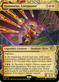 Quintorius, Loremaster (MOM-314) - March of the Machine: (Showcase) (Borderless)