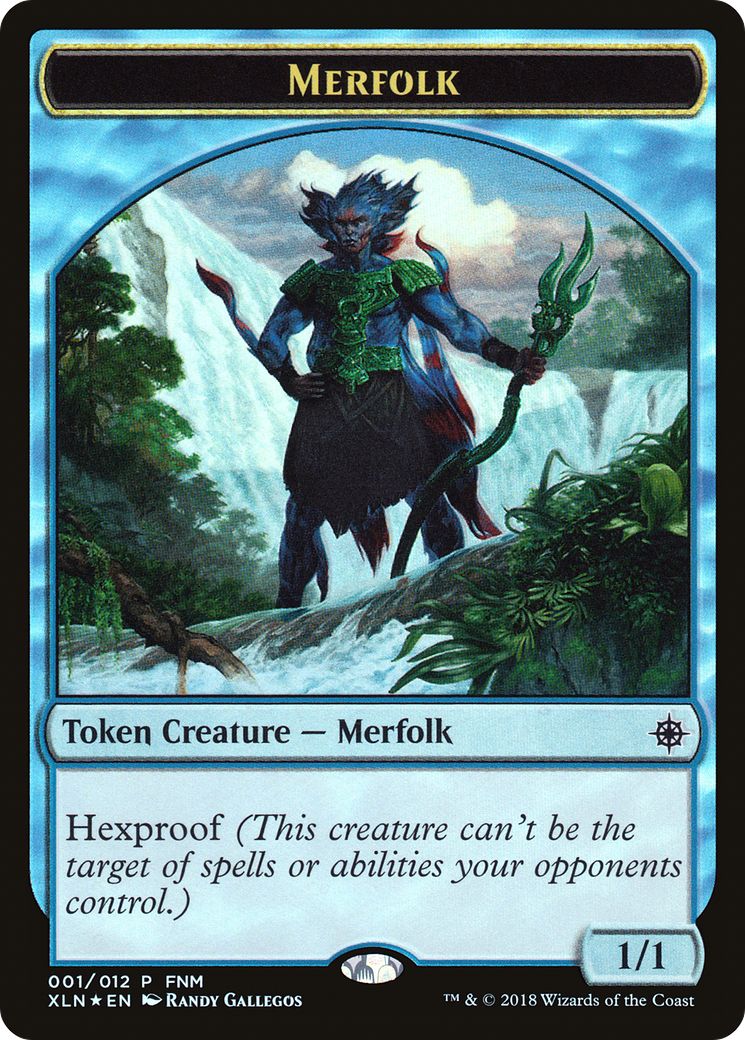 Merfolk // Treasure (FNM-001) - Friday Night Magic 2018 Foil