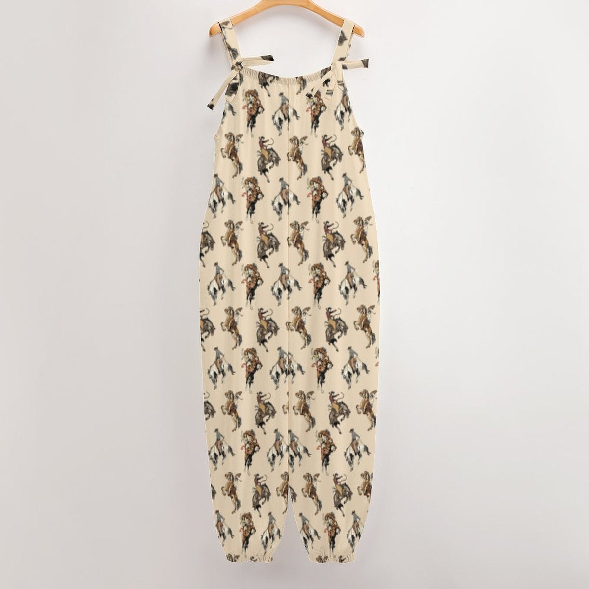 Baha Ranch Vintage Cowgirl Relaxed Fit Overalls Jumpsuit