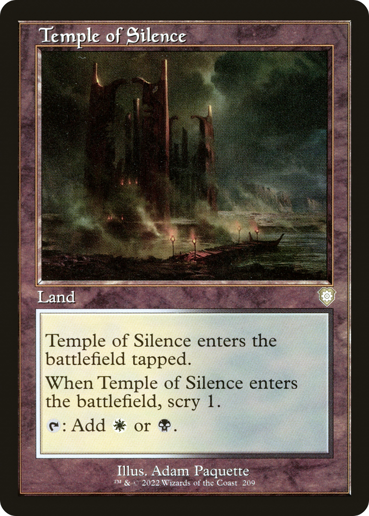 Temple of Silence (BRC-209) - The Brothers' War Commander