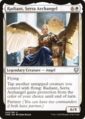 Radiant, Serra Archangel (CMR-040) - Commander Legends