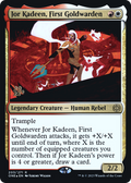 Jor Kadeen, First Goldwarden (PRE-203) - Phyrexia: All Will Be One Promos Foil