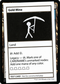 Gold Mine (CMB1-116) - Mystery Booster Playtest Cards 2021