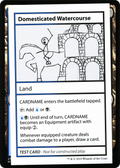 Domesticated Watercourse (CMB1-114) - Mystery Booster Playtest Cards 2021
