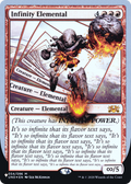 Infinity Elemental (LIST-054/096) - The List (Unfinity Foil Edition) Foil