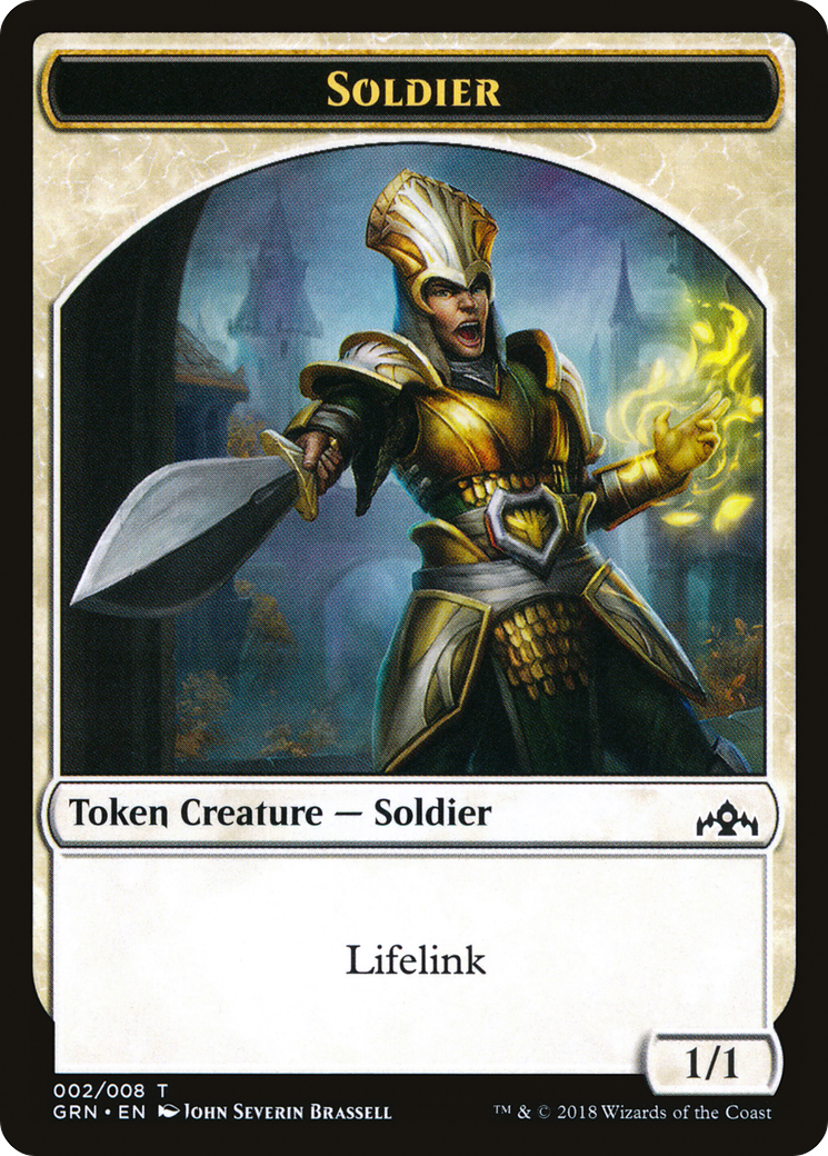 Soldier (GRN-002) - Guilds of Ravnica Tokens