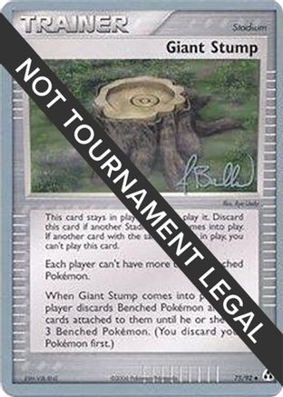 Giant Stump 2006 (Jimmy Ballard) 075 - World Championship Decks