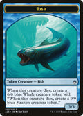 Fish // Kraken (A25-05★) - Masters 25 Tokens
