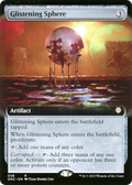 Glistening Sphere (ONC-058) - Phyrexia: All Will Be One Commander: (Extended Art)