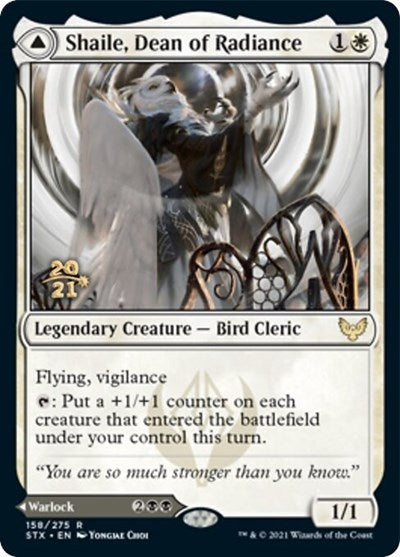Shaile, Dean of Radiance // Embrose, Dean of Shadow (PRE-158S) - Strixhaven: School of Mages Promos Foil