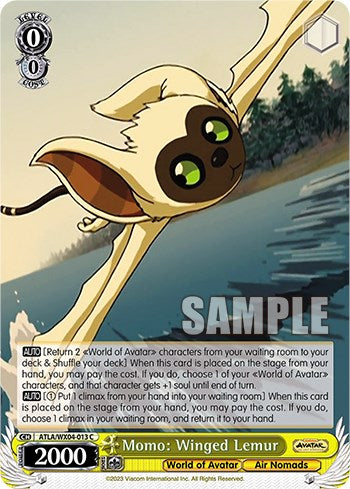 Momo: Winged Lemur (ATLA/WX04-013 C) - Avatar: The Last Airbender