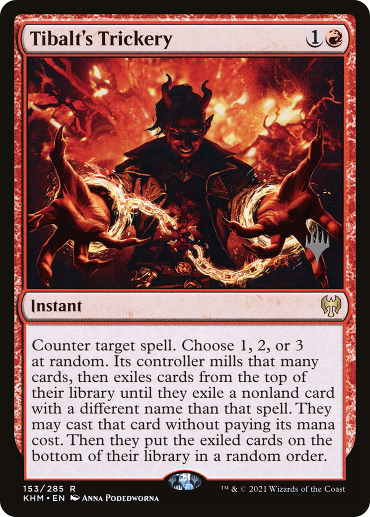 Tibalt's Trickery (PPKHM-153P) - Kaldheim Promos