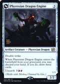 Phyrexian Dragon Engine (PRE-163AS) - The Brothers' War Promos Foil
