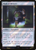 Mask of Memory (40K-243★) - Warhammer 40,000 Commander Foil