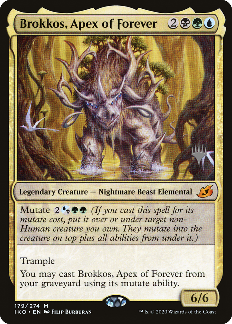 Brokkos, Apex of Forever (PPIKO-179P) - Ikoria: Lair of Behemoths Promos