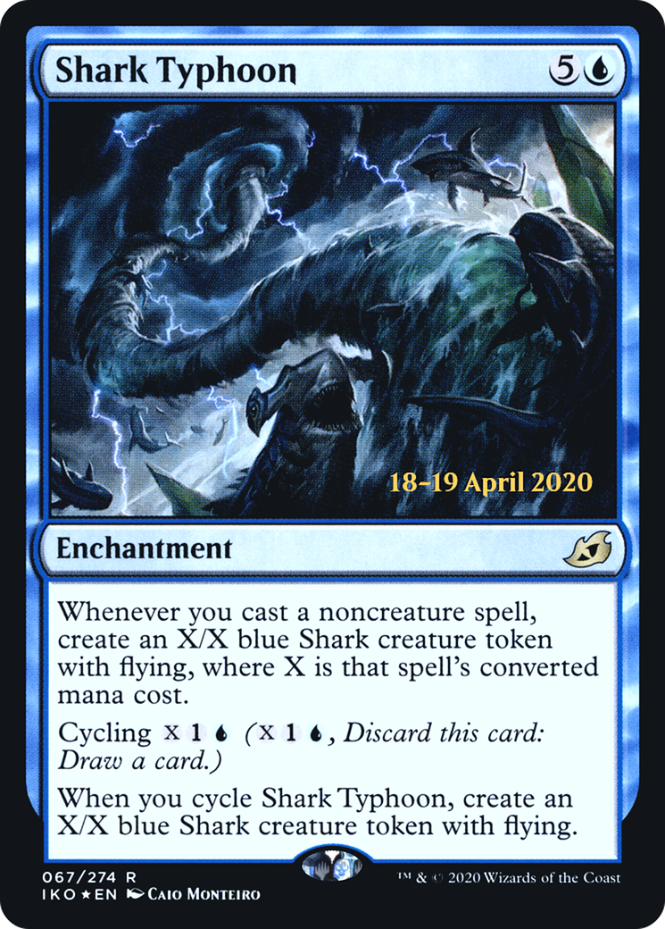Shark Typhoon (PRE-67S) - Ikoria: Lair of Behemoths Promos Foil