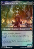 Jerren, Corrupted Bishop // Ormendahl, the Corrupter (PRE-109S) - Innistrad: Midnight Hunt Promos: (Double Faced Transform) Foil